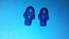 Us1137d7 1-2 - 8an United Lot Of Pipe To Tube Straight Adapter Blue Aluminum
