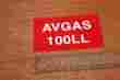 100ll Aircraft Fuel Placard Avgas Decal 100ll Aircraft Fuel Placard Avgas Decal