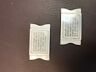 101-384083-1 Beechcraft Seatbelt Instruction Plate Placard