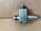 6600097-4 1177-1 Learjet Fuel Flow Meter Used For Parts Or Repair