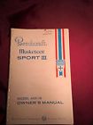 169-590002-1 Beechcraft Musketeer Sport Iii Model