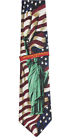 200 Museum Artifacts Statue Of Liberty American Flag Necktie 648748956922