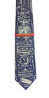 2601 Museum Artifacts Pilot Aeronautics Aviation Necktie Tie Blue