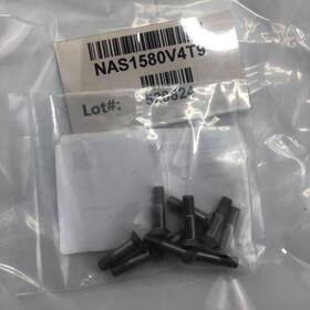 Nas1580v4t9 3v Fasteners 10 Bolt 1/4-28 Unjf Titanium 100 Countersink 27/64 Inch
