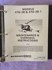 47g-3b-1 Bell Helicopter 47g-3b Maintenance Overhaul Instructions