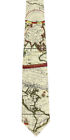 504 Museum Artifacts World Globe Map Necktie Tie 648748074497