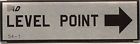 54-1 Wicks Aircraft Level Point Placard