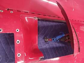 0851164-200 619-359 Cessna 310 Inbd Fwd Cowl Assembly W/ Door & Rod 0851164-2 Twin Rh With And