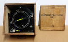 64-d-10465 Cruver Vintage Propeller Protractor In Wood Case
