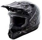 73-3381m Fly Racing Crux Kinetic Motocross Helmet Dirt Bike Off Road