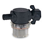 255-325 752324010271 Shurflo Swivel Nut Strainer Barb Inlet Clear