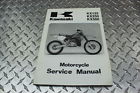 99924-1101-01 Kawasaki Kx Motorcycle Service Manual