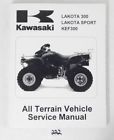 99924-1187-06 Kawasaki Lakota Sport Kef Oem Service Repair Manual Atv