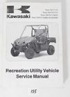 99924-1424-01 Kawasaki Teryx Krf Fi Service Shop Manual Book Oem
