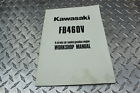99924-2011-01 Kawasaki Oem Model Stroke Air Cooled Gas Engine Workshop Manual
