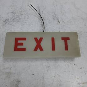 100-9037-07 Aero-mach Led Exit Sign - Cabin Door Cessna 9919052-7