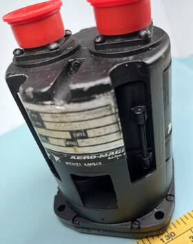 850083-505 Aero-mach Labs 5602-05 Tachometer Range 0-4500 Rpm Vintage 1973