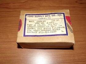 An174-22a Aero Supply 1954 Military Usa Bolts Boeing
