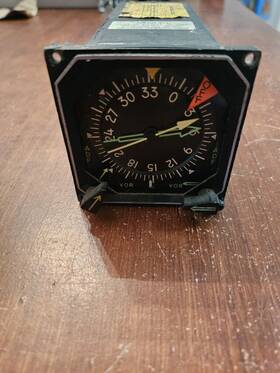 3137l-b-2-1-0 Aeronetics 3137lb63b Radio Magnetic Indicator Airplane Aviation Gauge