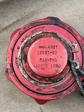 155-s7-8d Aeroquip Hydraulic Line Adapter Quick Connect Cap