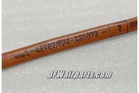 624-as1072-7 Aeroquip Ae102/624-as1072-7 Ae102-7 New Aircraft Hose Fire Sleeve / 56 Inch Long