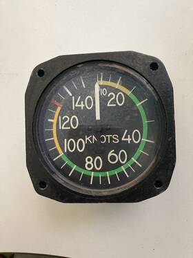 212-070-122-19 Aerosonic Bell Helicopter / Air Speed Indicator With Warranty