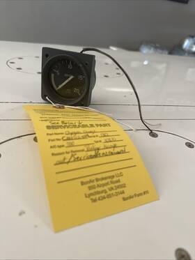 C668512-0161 Aerosonic Corp Oxygen Gauge Aircraft Cabin Pressure