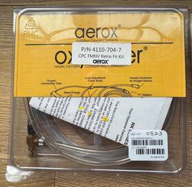 4110-704 Aerox Oxysaver Mustache Cannula Kit Brand New Never Used