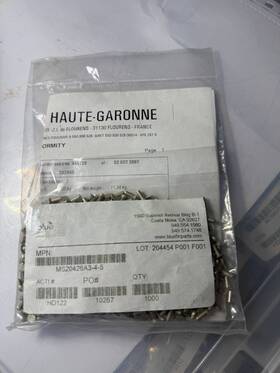 Ms20426a3-4-5 Ahg Aircraft Aluminum Rivets 1000 Ct Sealed Oem