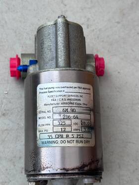 2b6-64 Airborne Fuel Pump 28vdc - Overhauled By Fleet Support Services