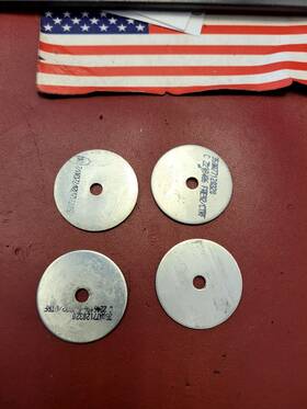 350a77-1202-20 Airbus 350a77120220 4 X Oem Airbus/eurocopter Baggage Tie Down Washers Only C1-4a