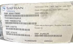 9550179680 Airbus Thermocouple New Safran Turbomeca