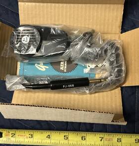 Aircomm 902/600 Nos Air Comm Dynamic Handheld Aviation Microphone Mib Made In Japan