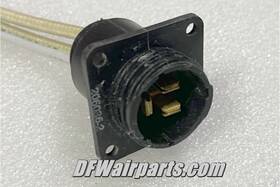 5935-01-023-9183 Aircraft 206036-2 Mooney Amp Avionics Connector Plug