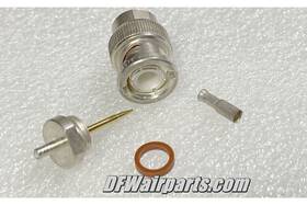 5935-00-475-6745 Aircraft 330876 Nos Coaxial Cable Bnc Straight Connector