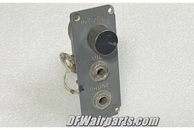 4873048 Aircraft Intercomm Headphone Connection Box Assembly