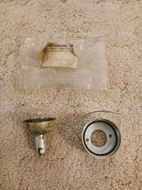 61-637-1 Aircraft Components Inc Model C Tail Light Nos Incomplete
