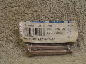 An5-26 Aircraft Spruce & Specialty Qty2 And Drilled Bolt