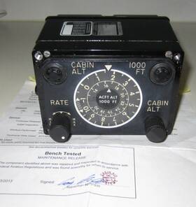 130346-6 Airesearch Control Outflow Valve With 8130 P/n