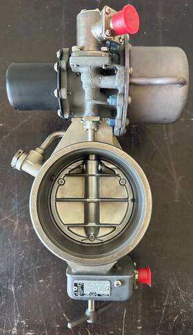 974892-1 Airesearch 397892-1 Aircraft Butterfly Control Valve Part Number 397891-1/974892-1