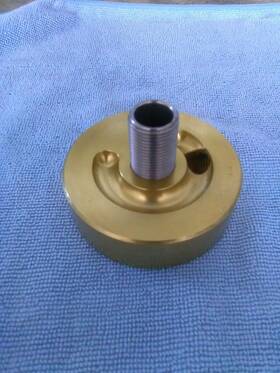 Ofb-10 Airwolf Oil Filter Adapter