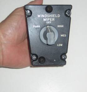 Xw20336-2 Alco Controls Aircraft Part Wiper Control Xw20336-2 Alco Controls Aircraft Part Wiper Control
