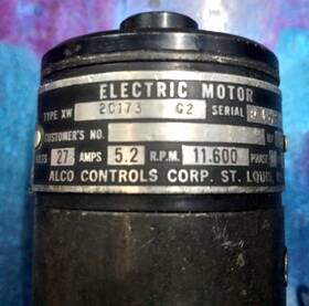 2311m-50-2 Alco Xw20173-g2 Rebuild/core Alt# Electric Windshield Wiper Motor