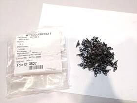 Ms21069l3 Alcoa Lot Of 98 Aircraft Self Locking Nutplates 10-32 Anchor Nuts Ms21069