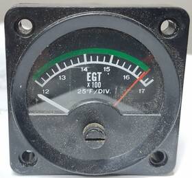 202a-7h Alcor Egt Indicator Gauge P/n Used