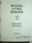 Alvo Model 1976-1978 Engine Parts Catalog Rg 177 Manual Lycoming Aircraft Cessna