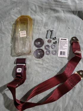 A2080-60 Am-safe Sentra Inc. Lap Belt Assy. # W&co. 81-2255 766811101908 Aircraft