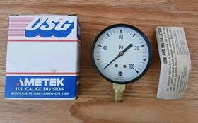 48365 Ametek Pressure Gauge 160 Psi 2-1/2 Inch 1/4 Lm 160# Spec P500 Usg Lower Mount