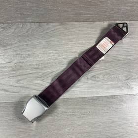 1078-1-021-8107 Amsafe 35fb9dmf A1018 Maroon Seat Belt Airlines Aircraft Vintage Airplane