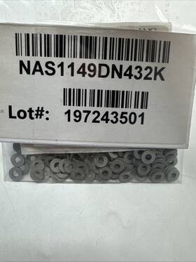 5310-01-412-6692 Anillo Nas1149dn432k 300 Washer #4 1/32 Inch Thick Aluminum Annodized